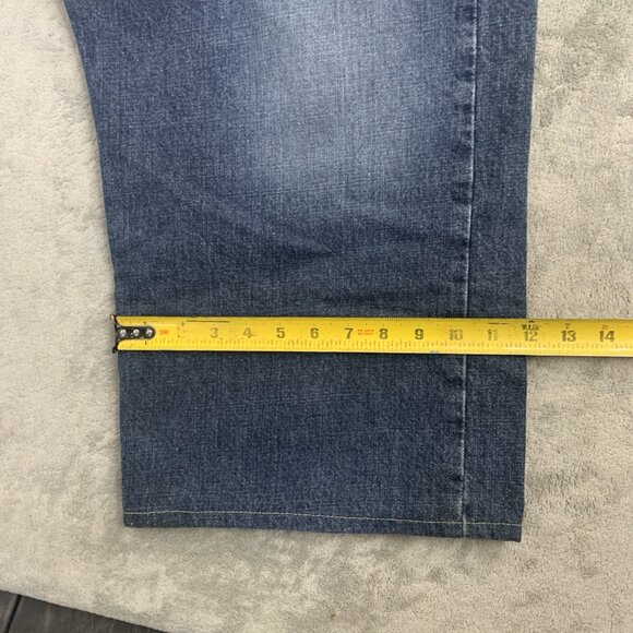 Vintage Levis 569 Jeans Men 44x25” Loose Straight Fit Blue Denim Y2K Relaxed - Picture 5 of 11